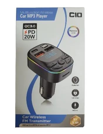 Лот: 25110273. Фото: 1. Модулятор Bluetooth EP C10 PD... FM-модуляторы, трансмиттеры