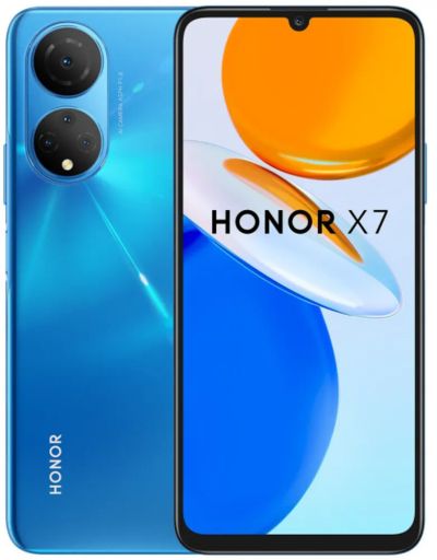 Лот: 19337487. Фото: 1. Смартфон HONOR X7 4/128 GB, Ocean... Смартфоны