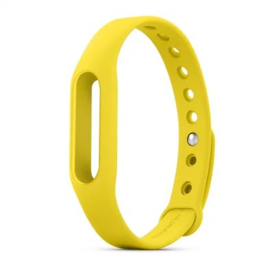 Лот: 7397890. Фото: 1. Ремешок Xiaomi Mi Band Желтый... Смарт-часы, фитнес-браслеты, аксессуары