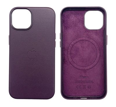 Лот: 22144232. Фото: 1. ЧЕХОЛ ДЛЯ iPhone 14 LEATHER CASE. Чехлы, бамперы