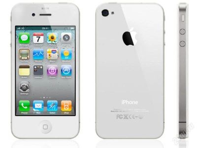 Лот: 2818733. Фото: 1. Срочно iPhone 4S White 32Gb. SimFree... Смартфоны