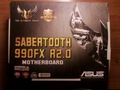 Лот: 6128181. Фото: 1. Asus Sabertooth 990fx 2.0. Материнские платы