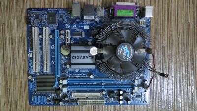 Лот: 18096547. Фото: 1. Материнская плата Gigabyte GA-G31M-ES2L... Комплекты запчастей