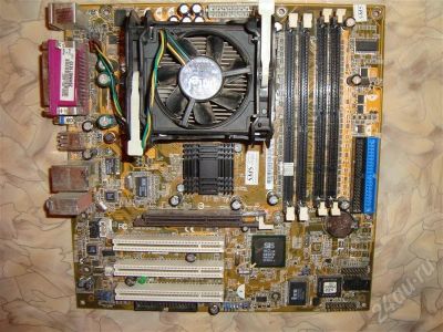 Лот: 493199. Фото: 1. ASUS P4SGX-MX/Socket478+ CPU Intel... Материнские платы