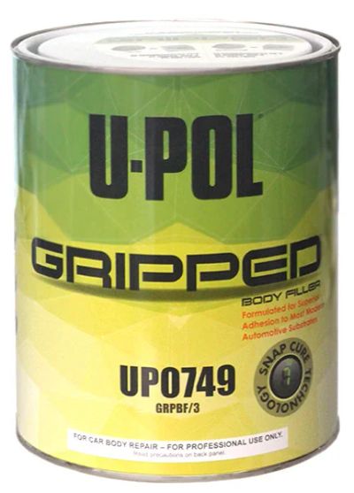 Лот: 6279848. Фото: 1. Шпатлевка U-Pol Gripped 3л. Всё для покраски