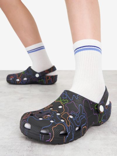 Лот: 25626628. Фото: 1. Сабо для мальчиков Crocs, Черный. Другое (одежда, обувь, галантерея)