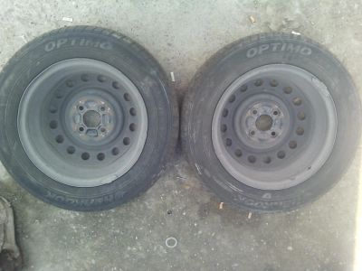 Лот: 5911656. Фото: 1. Шины Hankook 2 шт цена за обе. Шины