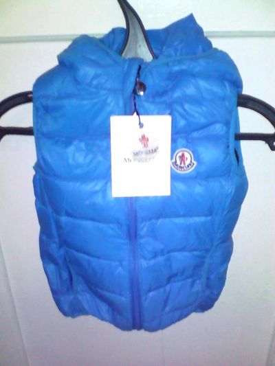 Лот: 8271254. Фото: 1. Детская жилетка Moncler. Верхняя одежда