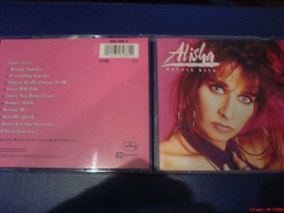 Лот: 5927857. Фото: 1. Alisha -Bounce Back (Mercury cd... Аудиозаписи