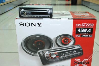 Лот: 223069. Фото: 1. Комплект Sony Xplod. Автомагнитолы
