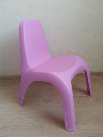 Лот: 7000270. Фото: 1. Детский стульчик стул розовый. Столики, стулья, парты