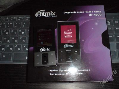 Лот: 335159. Фото: 1. Плеер Ritmix RF-4500 8gb. Плееры