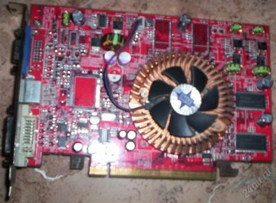 Лот: 1613194. Фото: 1. Видеокарта MSI Radeon X700 PCI-e... Видеокарты