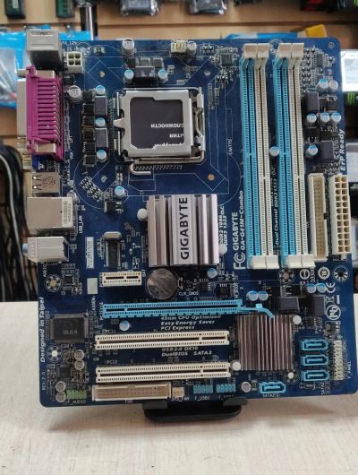 Лот: 21430972. Фото: 1. Мат. плата Gigabyte GA-G41M-Combo... Материнские платы