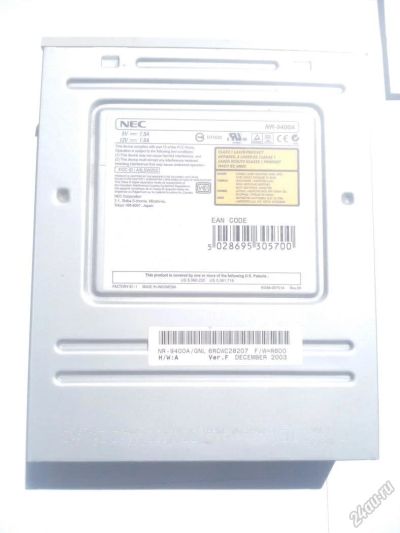 Лот: 5624508. Фото: 1. CD-RW NEC NR-9300a. Приводы CD, DVD, BR, FDD