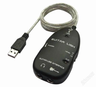Лот: 5361647. Фото: 1. Guitar Link USB. Гитарные эффекты и комбоусилители