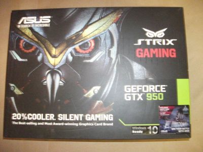 Лот: 10748807. Фото: 1. Видеокарта ASUS GeForce GTX 950... Видеокарты