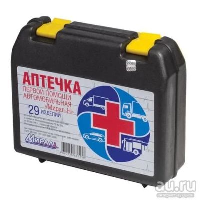 Лот: 16534374. Фото: 1. Автомобильная аптечка (малый футляр... Другое (авто, мото, водный транспорт)