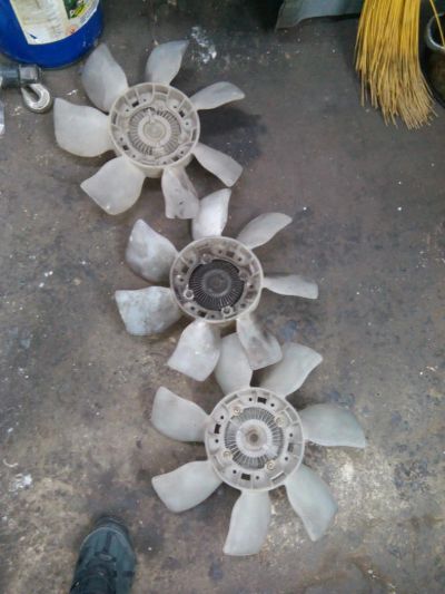 Лот: 5038341. Фото: 1. вискомуфта 1g-fe Toyota Mark II... Двигатель и элементы двигателя