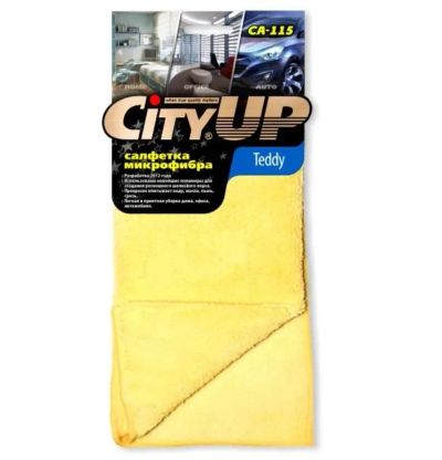 Лот: 25668209. Фото: 1. Салфетка микрофибра CA-115M CityUp... Щётки, тряпки, скребки для автомобиля
