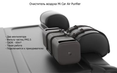 Лот: 11451764. Фото: 1. Xiaomi Mijia Car Air Purifier... Электроприборы