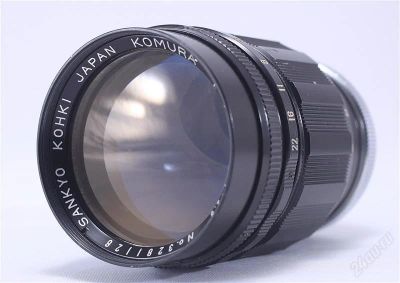 Лот: 2007654. Фото: 1. Sankyo Kohki Komura 135/2.8 M42. Объективы