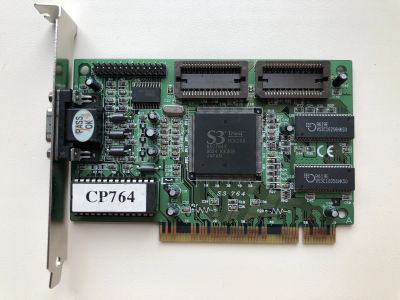 Лот: 21094897. Фото: 1. PCI 1Mb S3Trio64 (MDK2AA) Ретро. Видеокарты