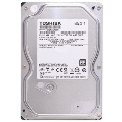 Лот: 6691978. Фото: 1. HDD 500 GB SATA 6Gb / s Toshiba... Жёсткие диски (HDD)