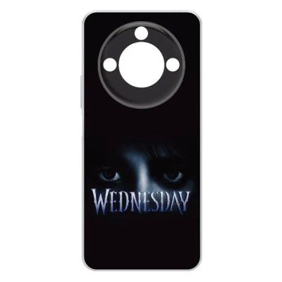 Лот: 25086596. Фото: 1. Чехол Krutoff Clear Case "Уэнсдей... Чехлы, бамперы