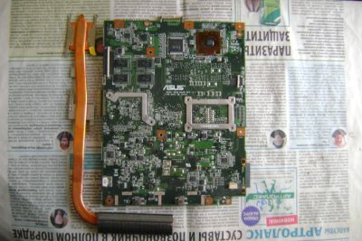 Лот: 14500765. Фото: 1. Мат.плата от Asus K52DY Rev.2... Материнские платы