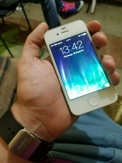 Лот: 10136028. Фото: 1. Iphone 4 8gb / Возможен обмен. Смартфоны