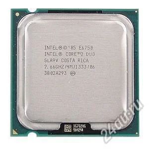 Лот: 2447970. Фото: 1. Intel Core 2 Duo E6750. Процессоры