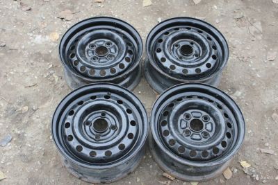 Лот: 5416759. Фото: 1. Штамповка Toyota R14 4x100. Диски