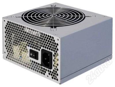 Лот: 449515. Фото: 1. Блок питания Chieftec CHP-500A... Корпуса, блоки питания