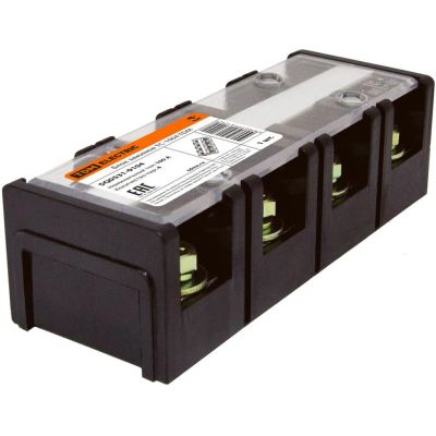 Лот: 24089381. Фото: 1. Блок зажимов ТС-1004, TDM Electric... Кабельные наконечники, клеммы, соединители