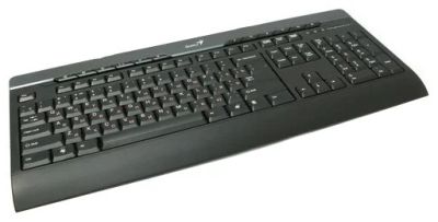 Лот: 4553073. Фото: 1. Клавиатура USB Genius Slim Star... Клавиатуры и мыши