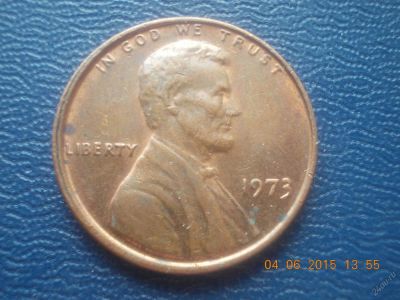 Лот: 5641906. Фото: 1. США 1 цент 1973 год. Америка