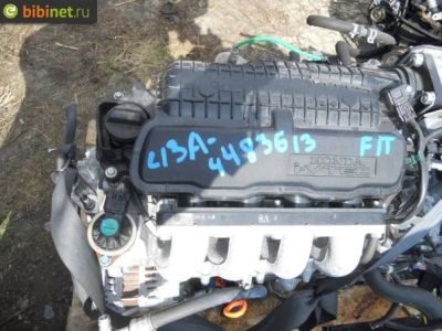 Лот: 8745768. Фото: 1. Двигатель L13A Honda FIT GE6. Двигатель и элементы двигателя