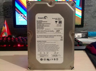 Лот: 8114204. Фото: 1. Жесткий диск Seagate 320 Gb. Жёсткие диски (HDD)