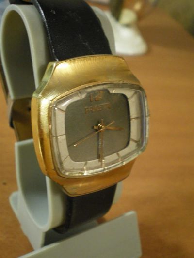 Лот: 3909808. Фото: 1. советские часы ракета. позолоченные... Оригинальные наручные часы