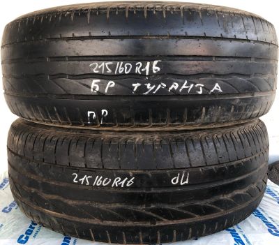 Лот: 14294222. Фото: 1. Шина 215/60 R16 215/60/16 Bridgestone... Шины