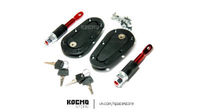 Лот: 20631536. Фото: 1. Замок капота D1 с ключом. Другое (автозапчасти)