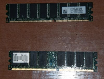 Лот: 18355596. Фото: 1. DDR1 256MB PC2700 333MHZ. Оперативная память