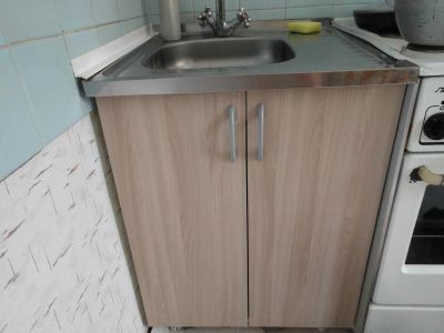 Лот: 6901587. Фото: 1. мойка с тумбой б/у полгода. Тумбы