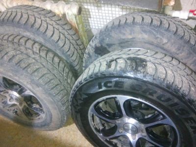 Лот: 10327682. Фото: 1. Bridgestone Ice Cruiser 5000 265... Шины
