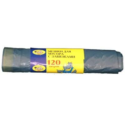 Лот: 6525009. Фото: 1. Мешки для мусора с завязками 50л... Пакеты, мешки