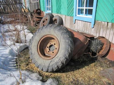 Лот: 1950612. Фото: 1. колеса газ 66. Шины на дисках