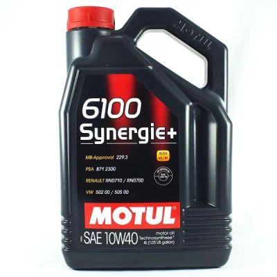 Лот: 17642976. Фото: 1. MOTUL 6100 Synergie Plus 10W40... Масла, жидкости