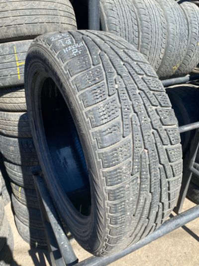 Лот: 22461214. Фото: 1. 1шт. 235-55-R19 Nokian Hakkapeliitta... Шины