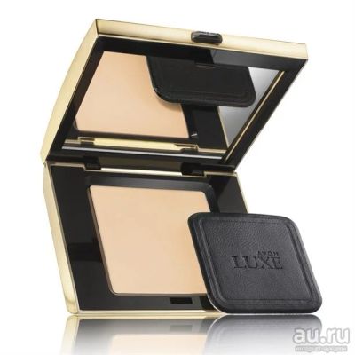 Лот: 9941609. Фото: 1. Компактная пудра luxe AVON. Макияж